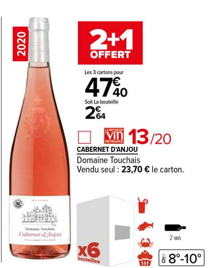 cabernet d'anjou domaine touchais