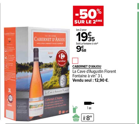 cabernet d'anjou la cave d'augustin florent