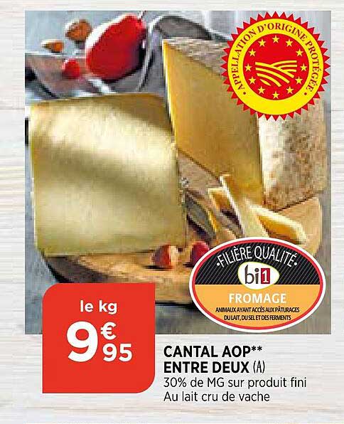 Cantal Aop Entre Deux