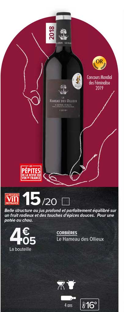 corbières le hameau des ollieux