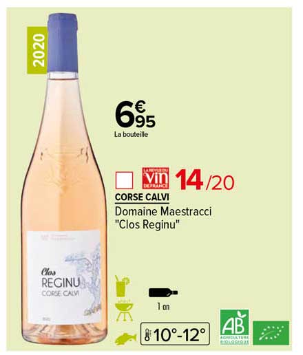 corse calvi domaine maestracci "clos reginu"