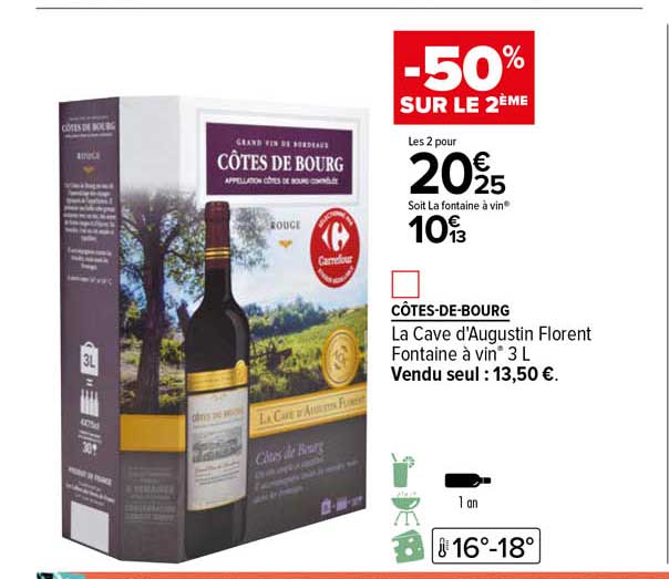 côtes-de-bourg la cave d'augustin florent