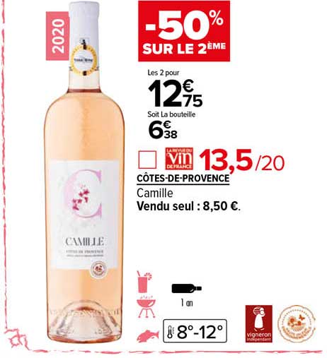 côtes-de-provence camille