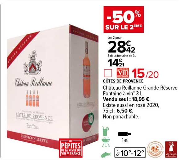 côtes-de-provence château reillanne grande réserve