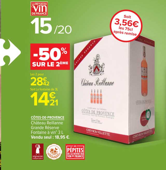côtes-de-provence château reillanne grande réserve
