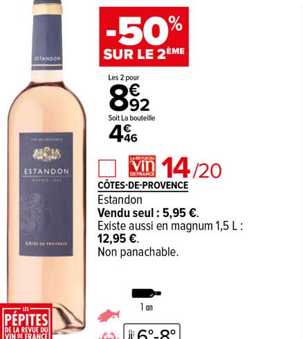 côtes-de-provence estandon