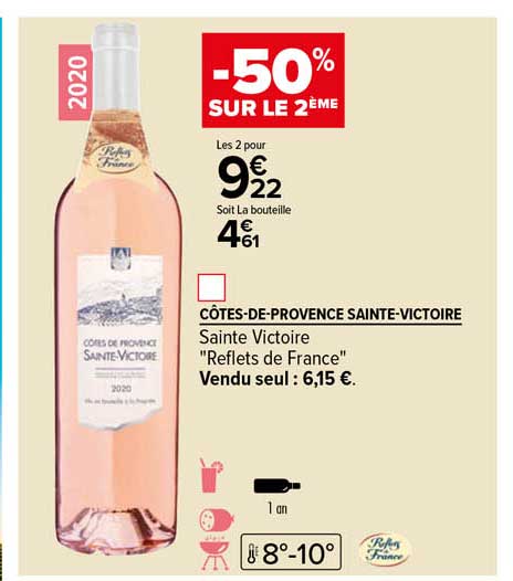 côtes-de-provence sainte-victoire "reflets de france"