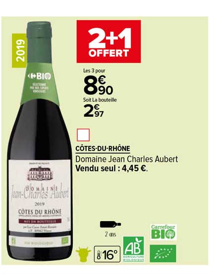 côtes-du-rhône domaine jean charles aubert