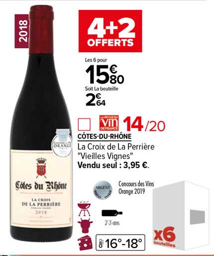 côtes-du-rhône la croix de la perrière "vieilles vignes"