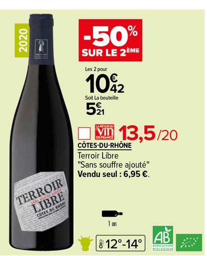 côtes-du-rhône terroir libre