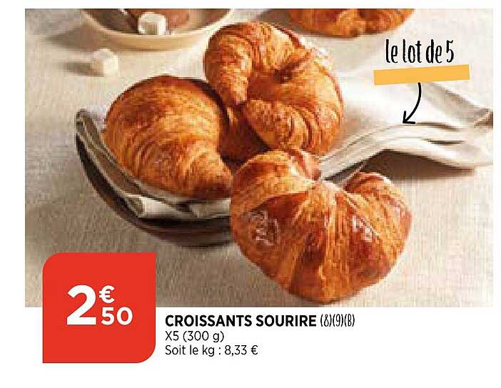 croissants sourire