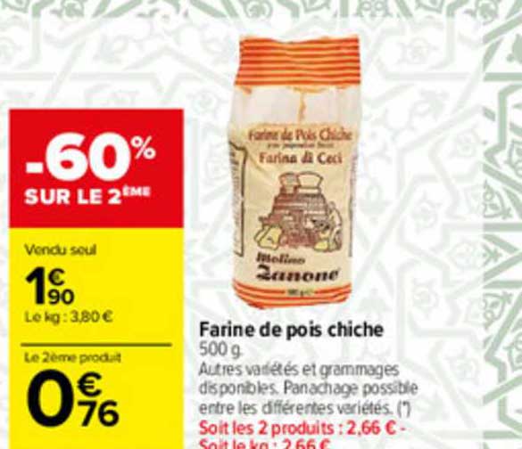 farine de pois chiche