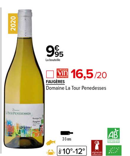 faugères domaine la tour penedesses