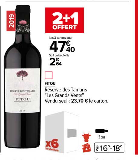 fitou réserve des tamaris "les grands vents"