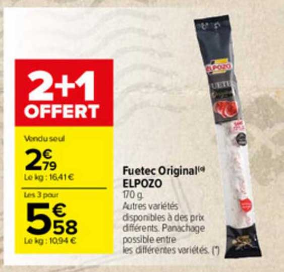 Fuetec Original Elpozo