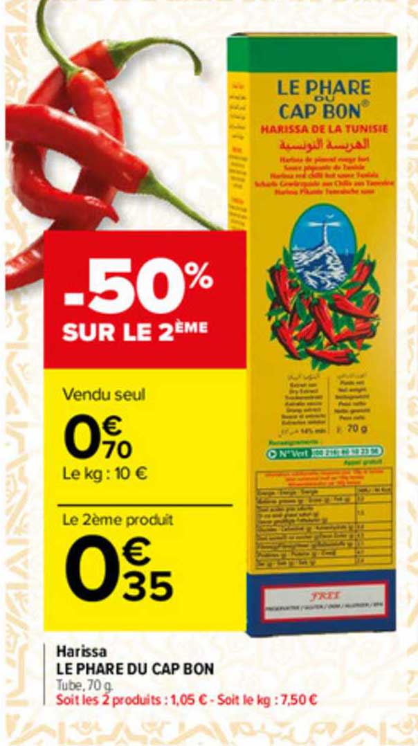 Harissa Le Phare Du Cap Bon