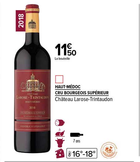haut-médoc cru bourgeois supérieur château larose-trintaudon