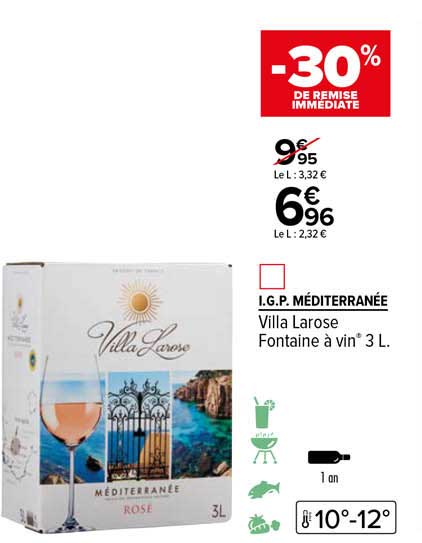 i.g.p. méditerranée villa larose