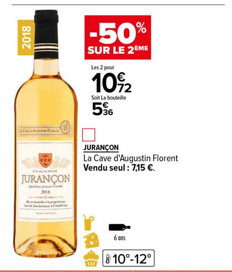Jurançon La Cave D'augustin Florent