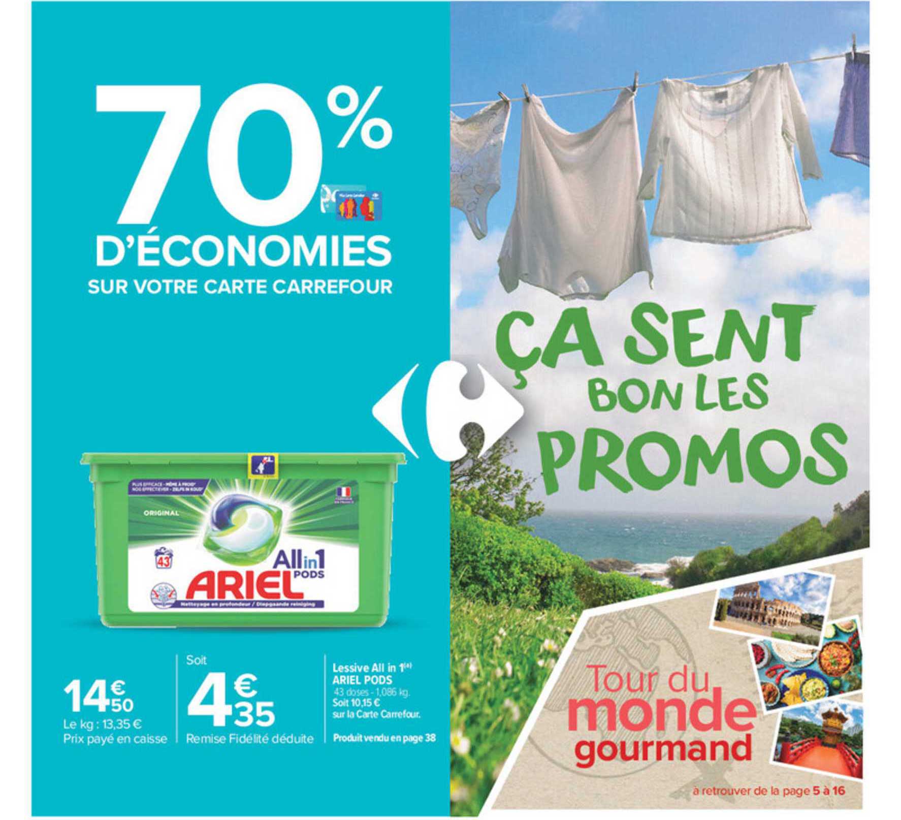 lessive all in 1 ariel pods