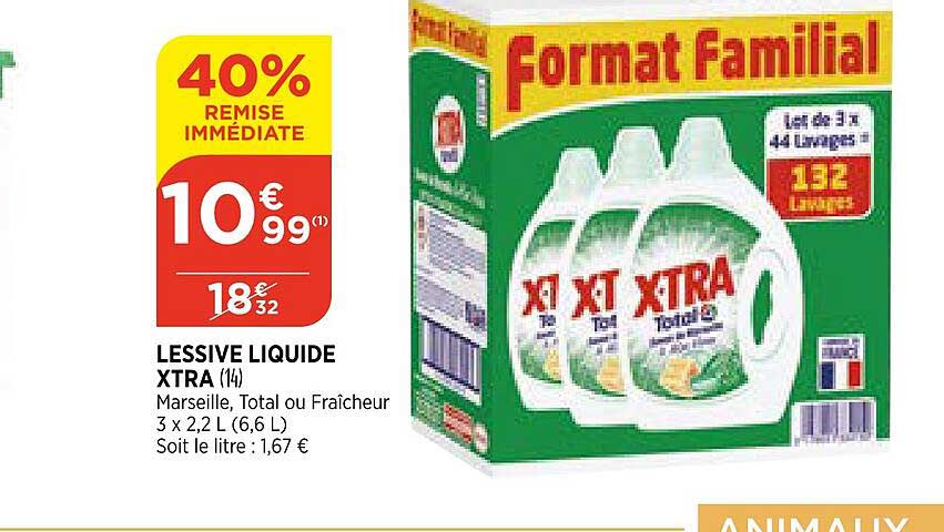 Lessive Liquide Xtra