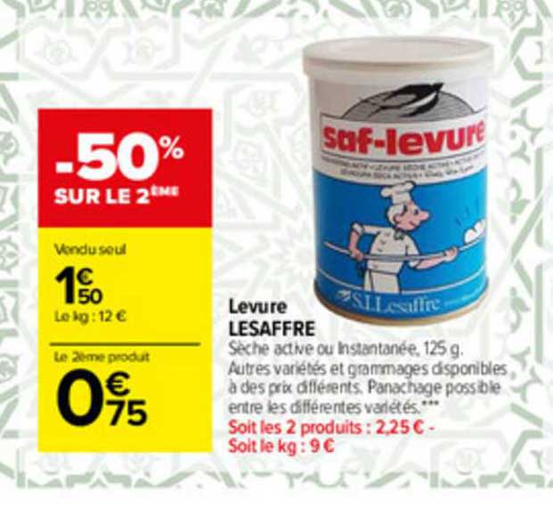 levure lesaffre