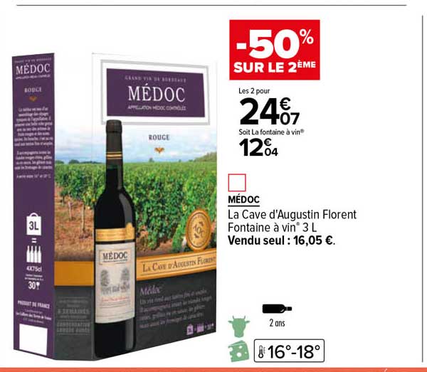 médoc la cave d'augustin florent