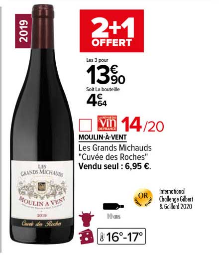 moulin-à-vent les grands michauds "cuvée des roches"