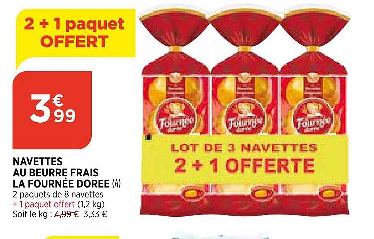 navettes au beurre frais la fournée dorée