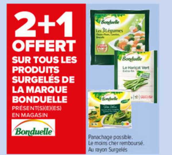Produits Surgelés De La Marque Bonduelle