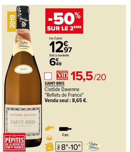saint-bris clotilde davenne "reflets de france"