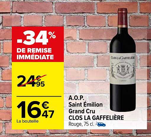 a.o.p. saint émilion grand cru clos la gaffelière