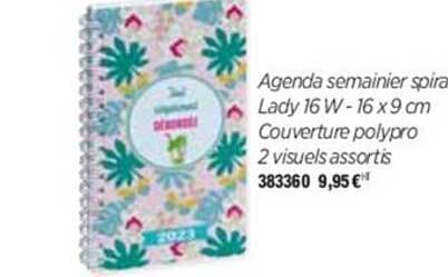 Agenda Semainier Spira Lady