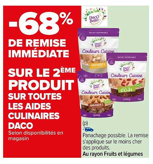 aides culinaires daco