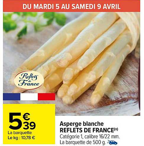 asperge blanche reflets de france