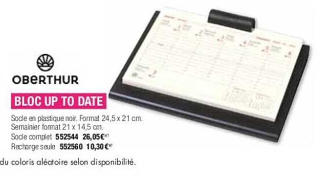 bloc up to date oberthru