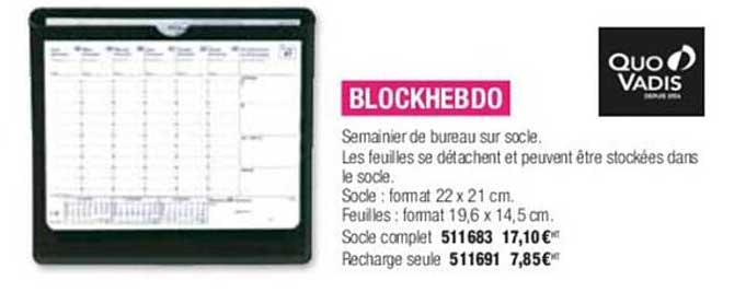 blockhebdo quo vadis