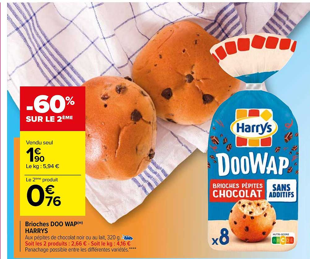 Brioches Doo Wap Harrys