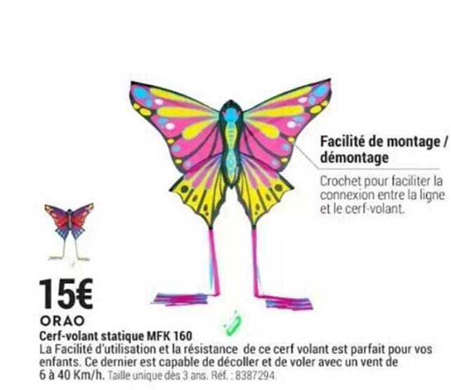 cerf-volant statique mfk 160 orao
