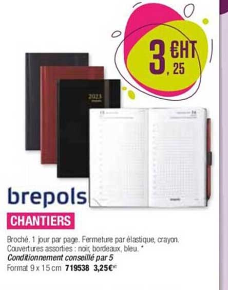Chantiers Brepols