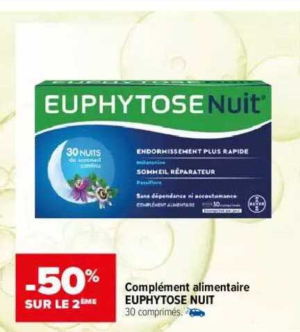 complément alimentaire euphytose nuit