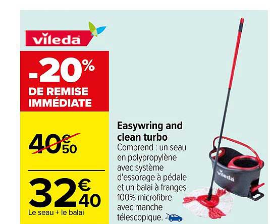 easywring and clean turbo vileda