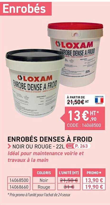 enrobés denses à froid