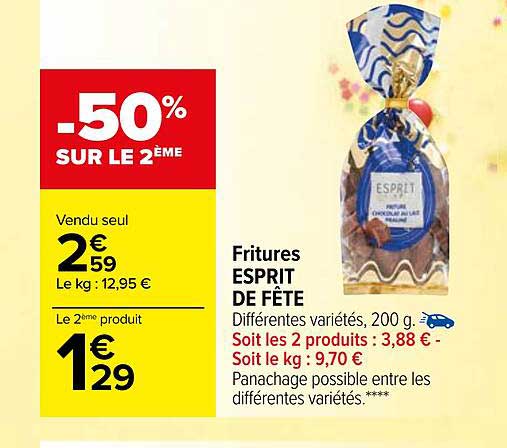 fritures esprit de fête