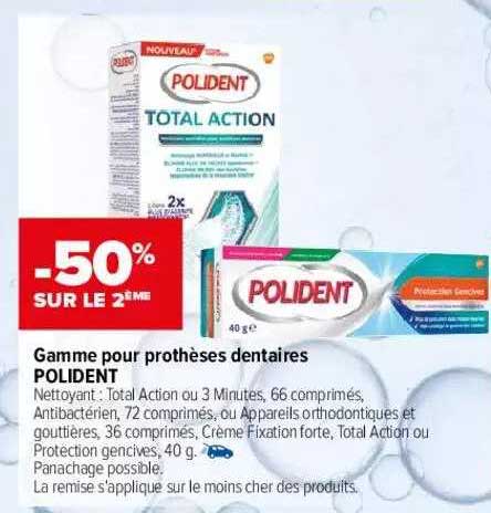 gamme pour prothèses dentaires olident