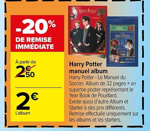 Harry Potter Manuel Album