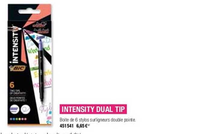 intensity dual tip