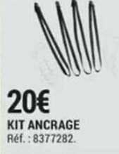 kit ancrage