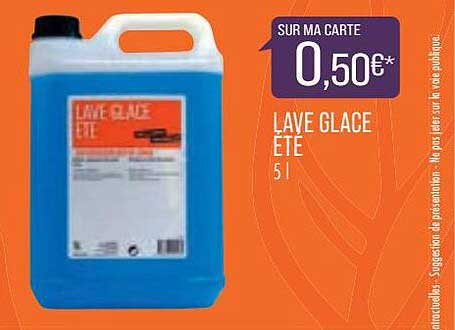 lave glace été