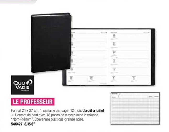 le professeur quo vadis